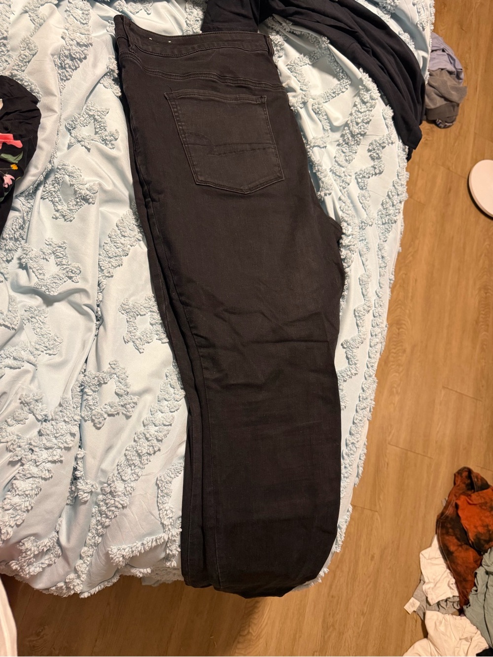American Eagle Outfitters Dark Black Skinny Jeans